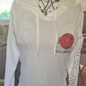ON FIRE long sleeve women's hoodie